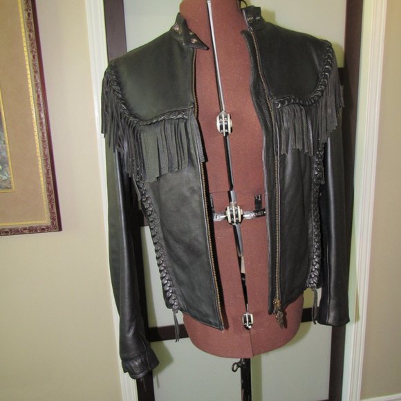 WOMEN'S WILLIE G HARLEY DAVIDSON LEATHER JACKET SIZE W/M - Picture 16 of 16